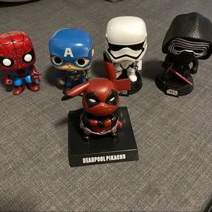 Figurine Spider-Man Star Wars Pikachu etc